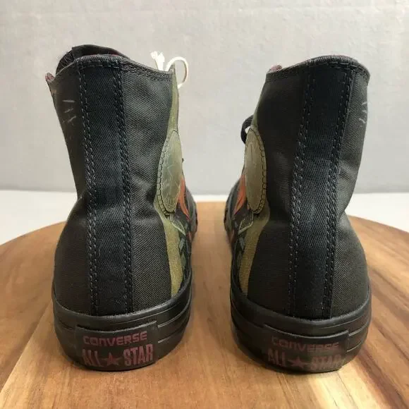 Converse NEW DC Comics Batman The Joker Black‎ Face Old Print Mens 7 Womens 9